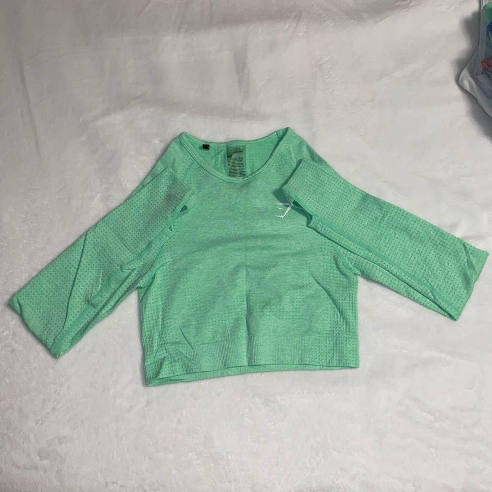 Vital Seamless Long Sleeve Crop Top
